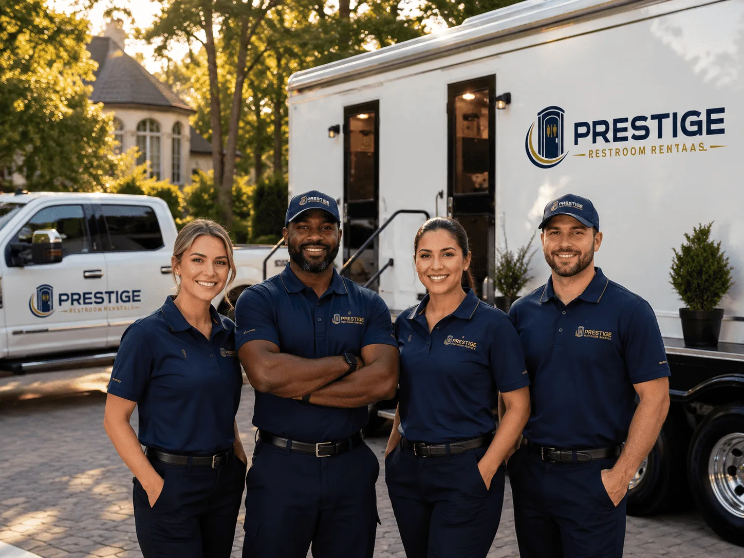 Trusted Luxury Portable Restrooms company in Welch, OK